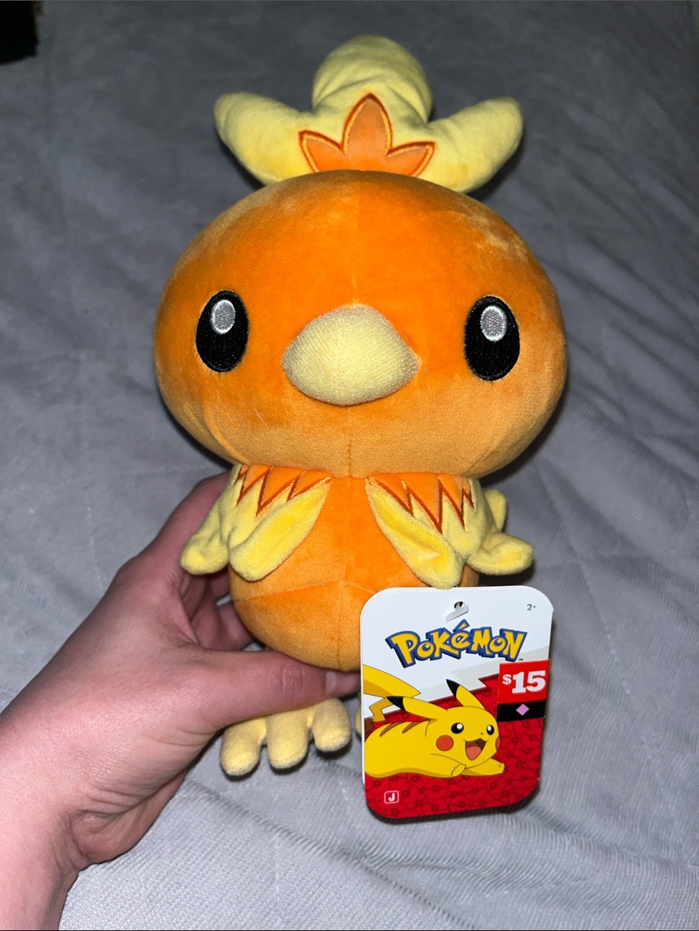 Pokemon Torchic Plush - Orange & Yellow